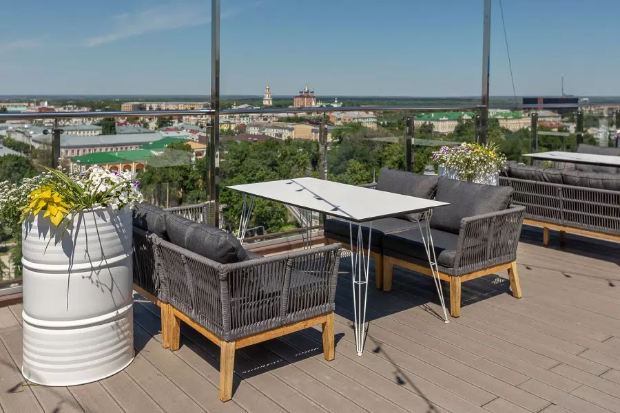 Руссо обеденный стол из HPL 150х80см, цвет молочный - фото 25
