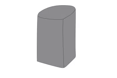 Защитный чехол на два стула 68×68×83 см, цвет серый