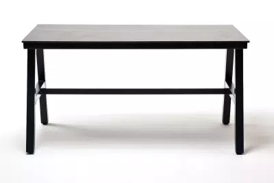 "Рио" стол из HPL 140х70см, H75, цвет столешницы "серый гранит"