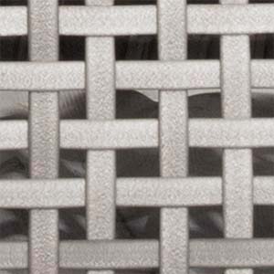 "Тито" журнальный столик из искусственного ротанга, цвет серый