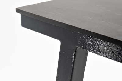 "Рио" стол барный из HPL 140х70см, H110, цвет столешницы "серый гранит" "Рио" стол барный из HPL 140х70см, H110, цвет столешницы "серый гранит"