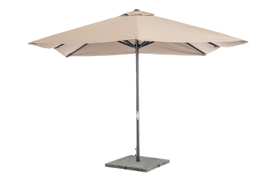 "Джулия" зонт садовый 3х3м на центральной опоре, тент бежевый