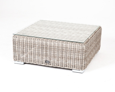 "Лунго" журнальный столик плетеный, цвет бежевый "Лунго" журнальный столик плетеный, цвет бежевый