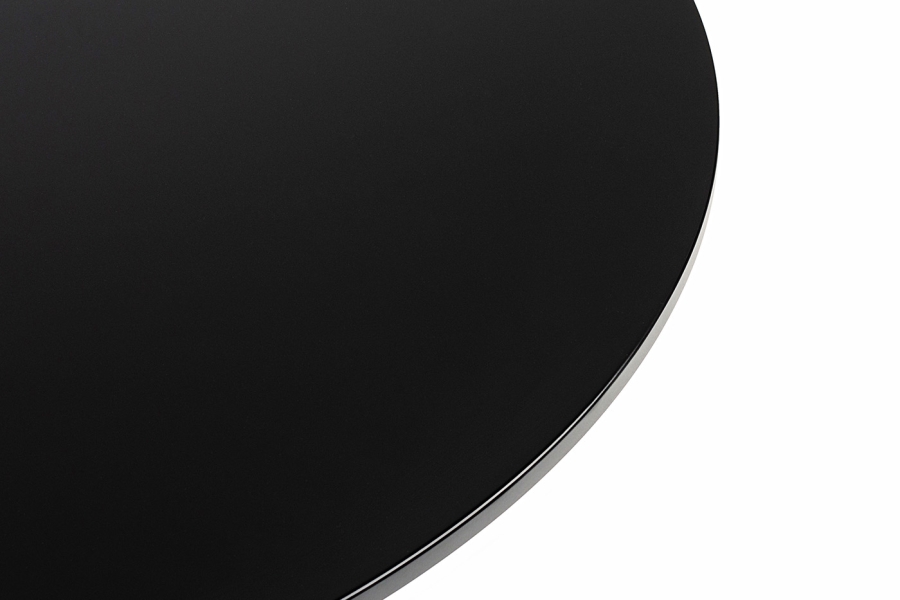 Беллини пластиковый круглый стол Ø80см, цвет темно-серый - фото 2