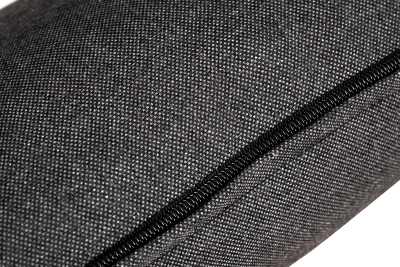 Декоративная подушка для мебели, цвет темно-серый 019