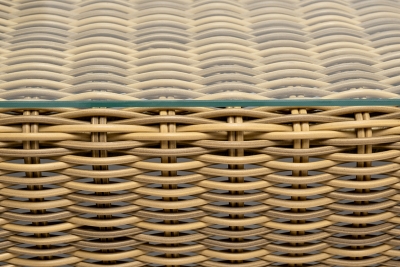 "Боно" журнальный столик из искусственного ротанга, цвет соломенный "Боно" журнальный столик из искусственного ротанга, цвет соломенный