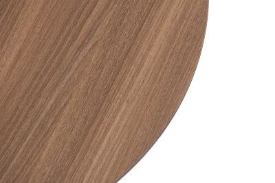 "Тюльпан" стол из HPL круглый Ø70см, цвет "дуб"