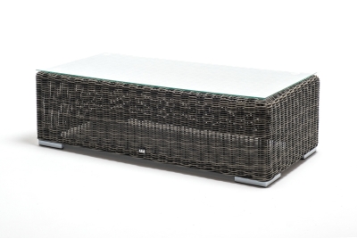 "Боно" журнальный столик из искусственного ротанга, цвет графит "Боно" журнальный столик из искусственного ротанга, цвет графит