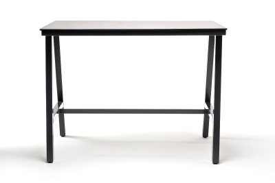 "Рио" стол барный из HPL 140х70см, H110, цвет столешницы "серый гранит" "Рио" стол барный из HPL 140х70см, H110, цвет столешницы "серый гранит"