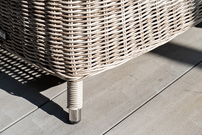 Равенна плетеное кресло из искусственного ротанга, цвет бежевый - фото 14