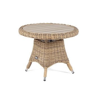 "Равенна" кофейный стол из искусственного ротанга, цвет соломенный "Равенна" кофейный стол из искусственного ротанга, цвет соломенный