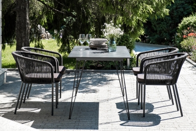 "Милан" обеденная группа на 6 персон, цвет темный "Милан" обеденная группа на 6 персон, цвет темный