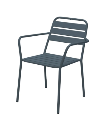 "Дионис" стул стальной, цвет темно-серый
