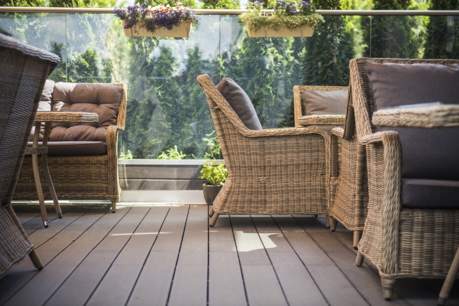 Гляссе кресло плетеное из искусственного ротанга, цвет соломенный - фото 4