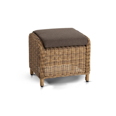 "Толедо" пуф плетеный, цвет соломенный