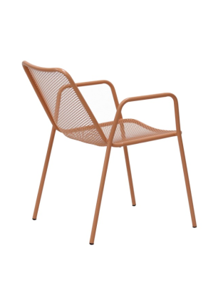 "Зевс" стул стальной, цвет темно-коралловый  "Зевс" стул стальной, цвет темно-коралловый