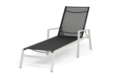 "Парма" шезлонг, каркас алюминий светло-серый (RAL7035) муар, ткань текстилен темно-серая "Парма" шезлонг, каркас алюминий светло-серый (RAL7035) муар, ткань текстилен темно-серая