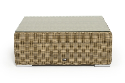 "Капри" журнальный столик плетеный, цвет соломенный "Капри" журнальный столик плетеный, цвет соломенный