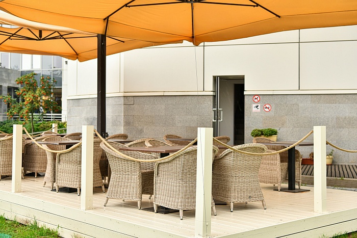 Равенна плетеное кресло из искусственного ротанга, цвет бежевый - фото 6