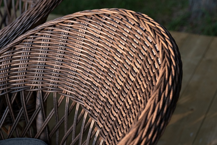 Дольче обеденная группа из искусственного ротанга, цвет коричневый - фото 10