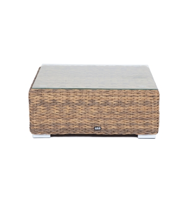 "Лунго" журнальный столик плетеный (гиацинт), цвет соломенный "Лунго" журнальный столик плетеный (гиацинт), цвет соломенный
