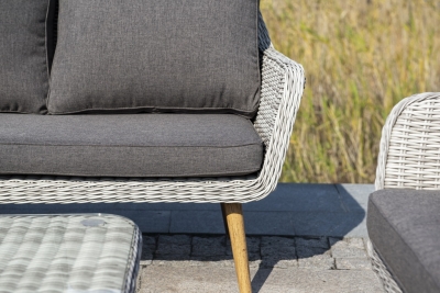 "Прованс" лаунж-зона плетеная из искусственного ротанга, цвет бежевый "Прованс" лаунж-зона плетеная из искусственного ротанга, цвет бежевый