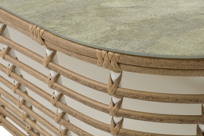 "Валенсия" журнальный столик из искусственного ротанга, цвет соломенный "Валенсия" журнальный столик из искусственного ротанга, цвет соломенный