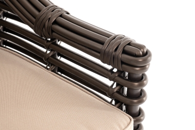 "Блисс" кресло из искусственного ротанга, цвет бронзовый