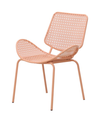 "Гермес" стул стальной, цвет светло-розовый "Гермес" стул стальной, цвет светло-розовый