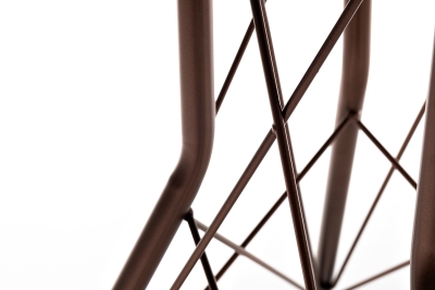 "Конте" интерьерный стол из HPL 70x70см, цвет "дуб"