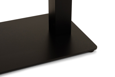 "Каффе" стол из HPL 110х70см, цвет "дуб", подстолье стальное двойное "Каффе" стол из HPL 110х70см, цвет "дуб", подстолье стальное двойное