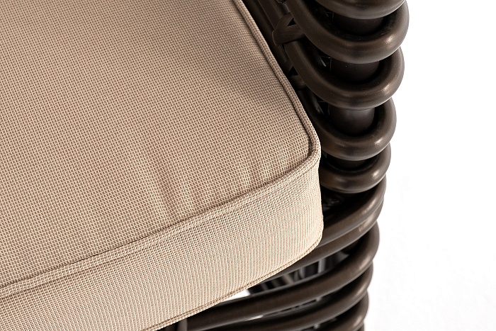 "Блисс" кресло из искусственного ротанга, цвет бронзовый Ницца кресло из искусственного ротанга, цвет бронзовый - фото 7