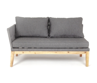 "Барселона" модуль диванный плетеный из роупа боковой правый "Барселона" модуль диванный плетеный из роупа боковой правый