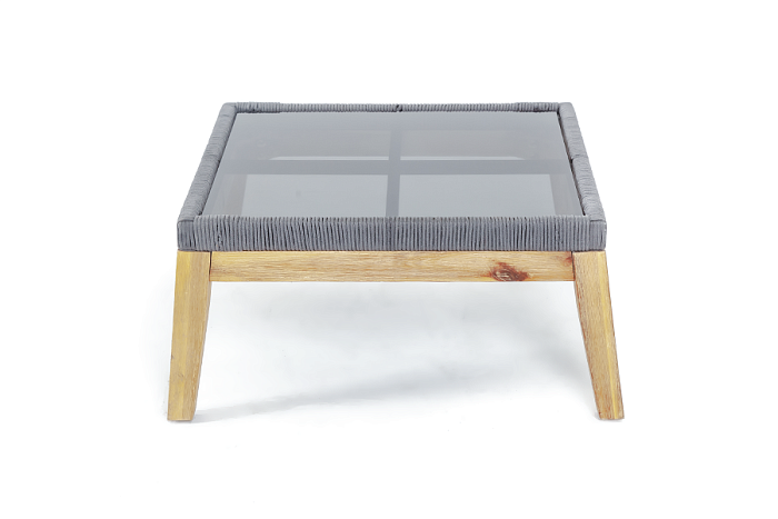 Барселона столик кофейный, деревянный каркас, акация - фото 6