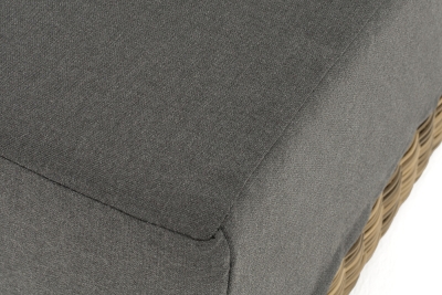 "Капри" трансформирующаяся лаунж-зона из искусственного ротанга, цвет соломенный