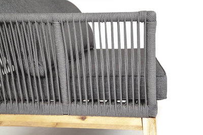 "Барселона" модуль диванный плетеный из роупа боковой правый "Барселона" модуль диванный плетеный из роупа боковой правый