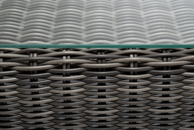 "Боно" журнальный столик из искусственного ротанга, цвет графит "Боно" журнальный столик из искусственного ротанга, цвет графит