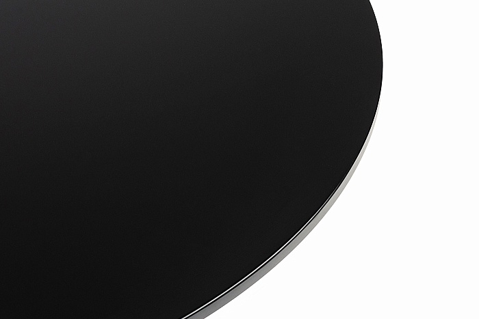 Беллини пластиковый круглый стол Ø80см, цвет темно-серый - фото 2