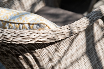 "Эспрессо" обеденная группа плетеная, цвет бежевый "Эспрессо" обеденная группа плетеная, цвет бежевый