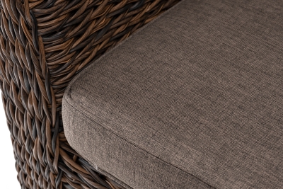 "Капучино" диван из искусственного ротанга (гиацинт) двухместный, цвет коричневый "Капучино" диван из искусственного ротанга (гиацинт) двухместный, цвет коричневый