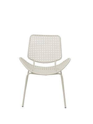 "Гермес" стул стальной, цвет бежевый