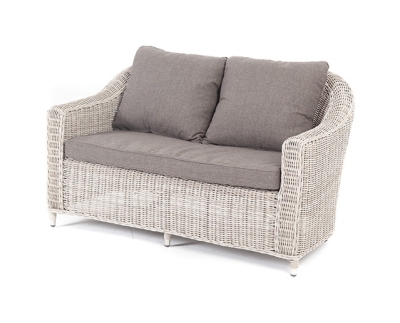 "Кон Панна" диван из искусственного ротанга двухместный, цвет бежевый "Кон Панна" диван из искусственного ротанга двухместный, цвет бежевый