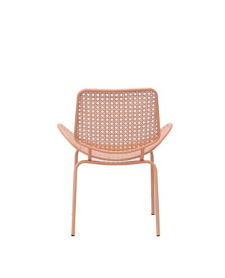 "Гермес" стул стальной, цвет светло-розовый "Гермес" стул стальной, цвет светло-розовый