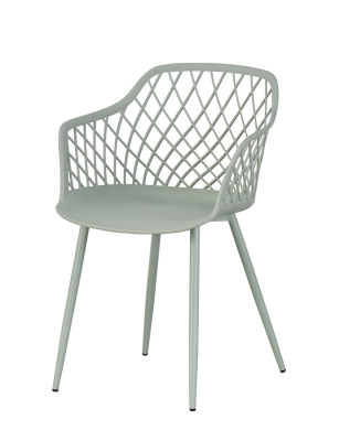 "Дайкири" стул пластиковый, цвет серо-зеленый "Дайкири" стул пластиковый, цвет серо-зеленый