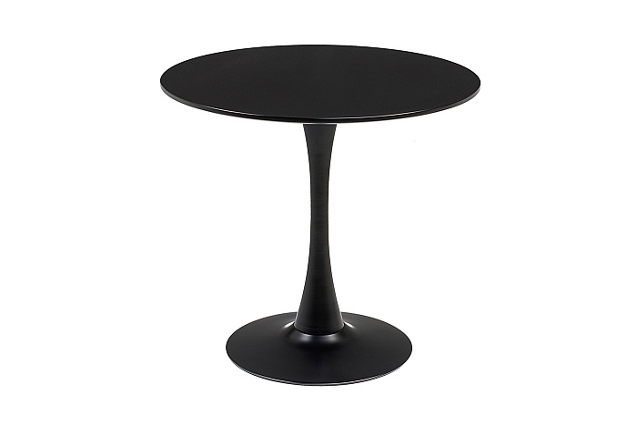 Беллини пластиковый круглый стол Ø80см, цвет темно-серый - фото 1