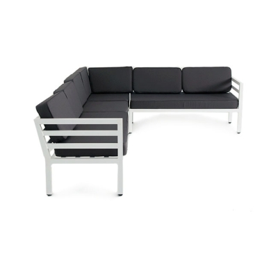 "Глория" угловой модульный диван, каркас из алюминия "Глория" угловой модульный диван, каркас из алюминия