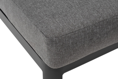 "Париж" модуль диванный алюминиевый центральный, цвет серый "Париж" модуль диванный алюминиевый центральный, цвет серый