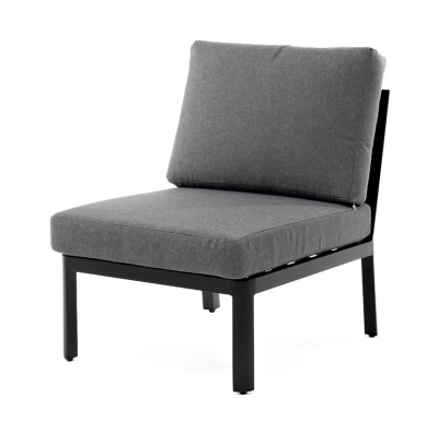 "Париж" модуль диванный алюминиевый центральный, цвет серый "Париж" модуль диванный алюминиевый центральный, цвет серый