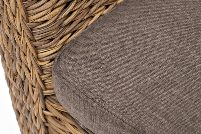 "Капучино" диван из искусственного ротанга (гиацинт) двухместный, цвет соломенный "Капучино" диван из искусственного ротанга (гиацинт) двухместный, цвет соломенный