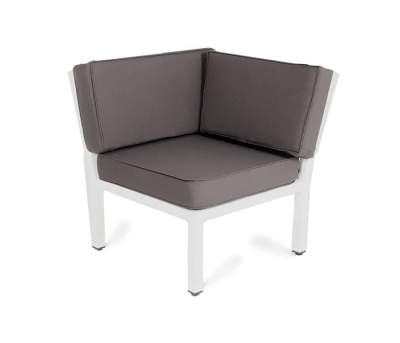 "Глория" модуль диванный угловой, каркас из алюминия, АЛ-У-0001				